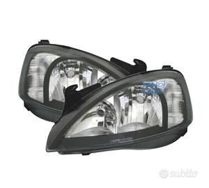 FARI PER OPEL CORSA C 00-06 FONDO NERO