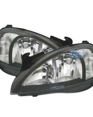 FARI PER OPEL CORSA C 00-06 FONDO NERO