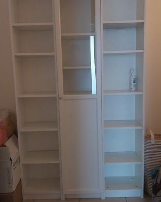 Mobile/libreria bianco spazioso - prezzo trattabil