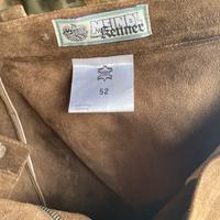 Pantalone uomo scamosciato