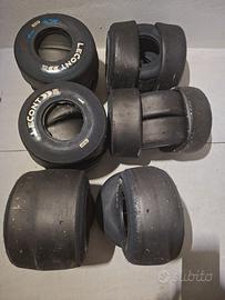 SET PNEUMATICI GO KART SLICK LE CONT