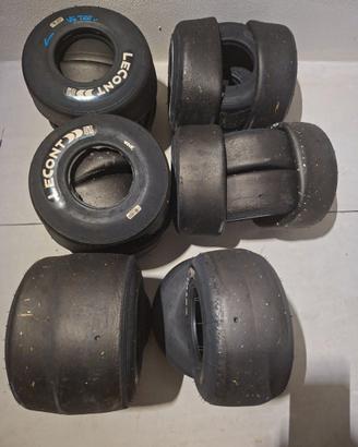 SET PNEUMATICI GO KART SLICK LE CONT