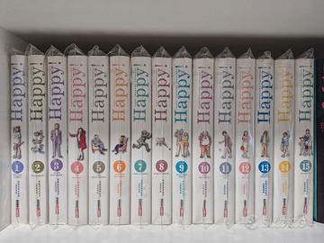 manga Happy! - completo 1-15 - prima stampa 