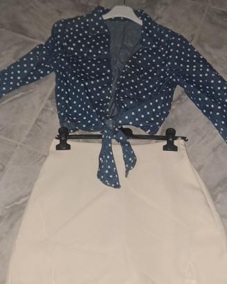 Completo gonna e camicia