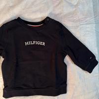 Felpa blu Tommy Hilfiger bambino