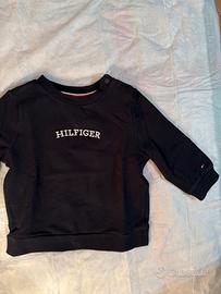Felpa blu Tommy Hilfiger bambino