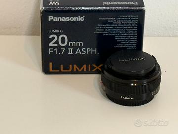 Lumix G 20 mm 1.7 II
