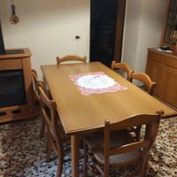 cucina in legno + cucinino
