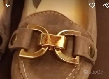 Mocassino camoscio taglia 39