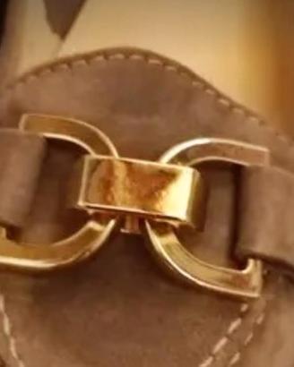 Mocassino camoscio taglia 39