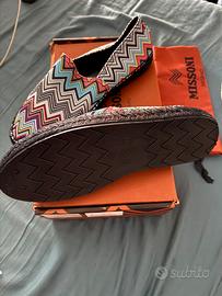 Espadrillas Missoni unisex numero 40