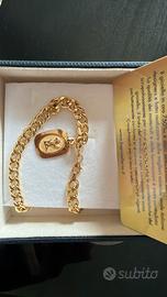 bracciale oro 18k con ciondolo
