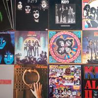 Collezione 15 Vinili gruppo rock Kiss