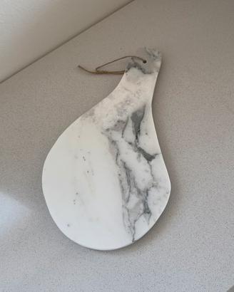 TAGLIERE IN MARMO DI CARRARA ARTIGIANALE