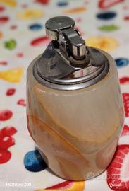 accendino vintage anni 70 in onice