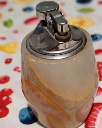 accendino vintage anni 70 in onice