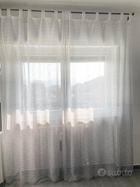 2 bastoni tende + 4 teli tende