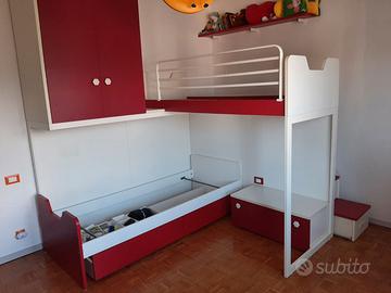 Cameretta salvaspazio a soppalco - Fantasy di ZG