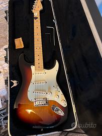 Fender stratocaster new american deluxe sunburst 3