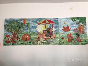QUADRO IN VETRO LAVORATO