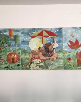 QUADRO IN VETRO LAVORATO