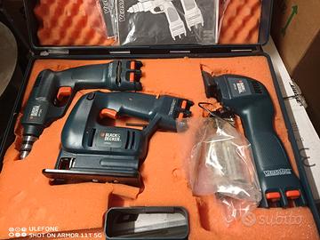 trapano sega levigatrice Black Decker versapack