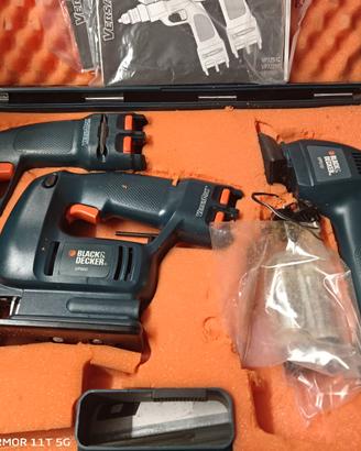 trapano sega levigatrice Black Decker versapack