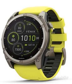 Garmin Fenix 8 Sapphire Solar 51mm titanium