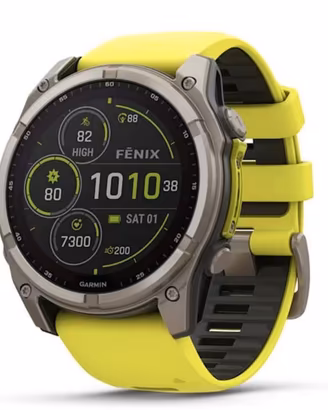 Garmin Fenix 8 Sapphire Solar 51mm titanium