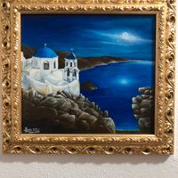 Quadro olio su tela