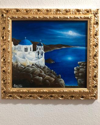 Quadro olio su tela