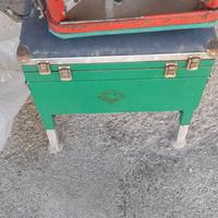 sgabello pesca e paniere 