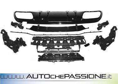Estrattore posteriore C63 AMG Mercedes Classe C Co