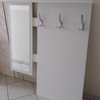 Appendiabiti con specchio 