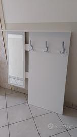 Appendiabiti con specchio 