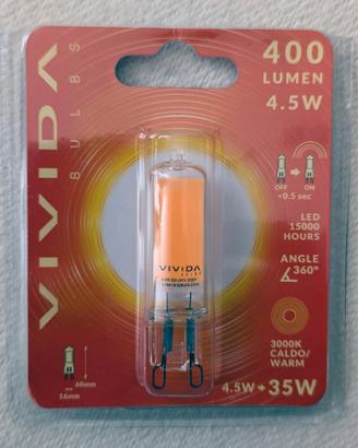 LAMPADIANA LED VIVID VBL 51.4 (G9, 3000 K)