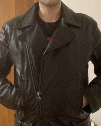 GIUBBOTTO PELLE NERA NEW DEAN BLOUSON MANMatchless