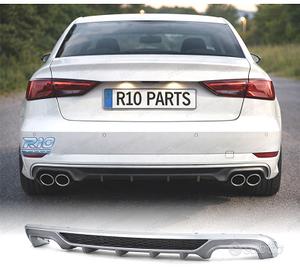 DIFFUSORE PER AUDI A3 8V 16-20 LOOK S3
