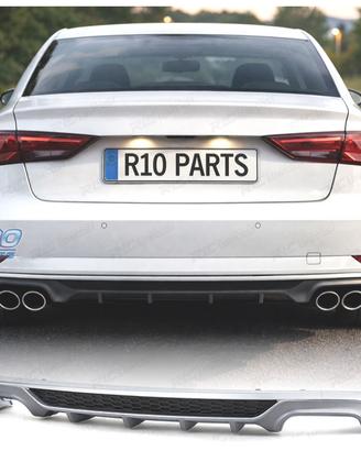 DIFFUSORE PER AUDI A3 8V 16-20 LOOK S3