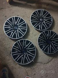 COPRI-CERCHI-BORCHIE BI-COLOR-R15-ORIGIN-LANCIA Y