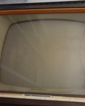 Televisore Vintage Anni '60 in Legno