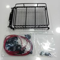 Portapacchi Rc con 4 Faretti LED Crawler Scaler