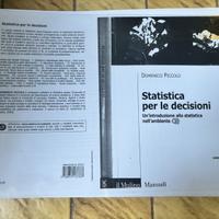 Libro universitario statistica per le decisioni