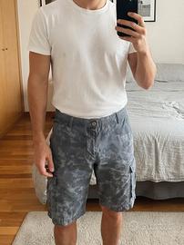 Bermuda cargo blu/grigio Sonnybono Taglia 52