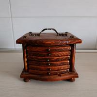 Set piattini in legno 