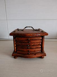 Set piattini in legno 