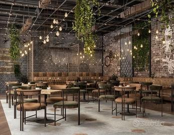 Centocelle, P.dei Gerani ad. Ristorante 5 vetrine