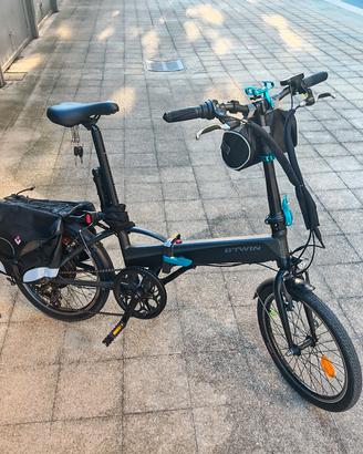 ebike btwin tilt 500e  pieghevole