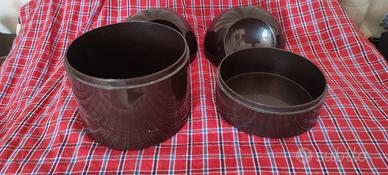 2 contenitori anni 70 Makio Hasuike per Gedy