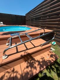Scaletta per piscina